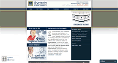 Desktop Screenshot of gynexin.com